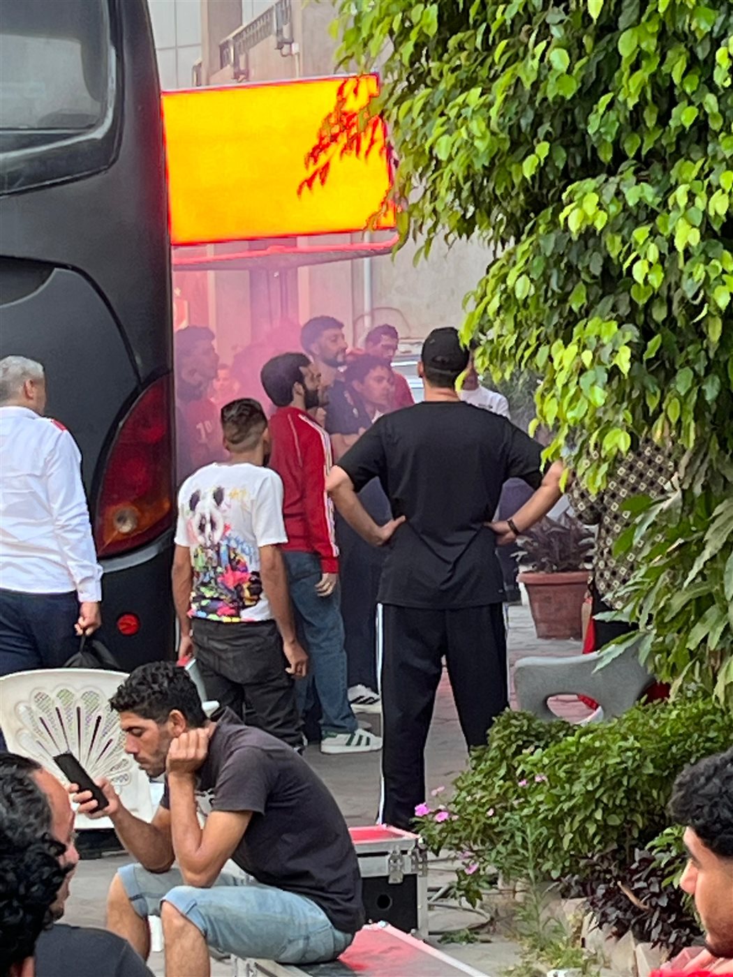 <strong>جلسة تصوير لاعبو الأهلي</strong>