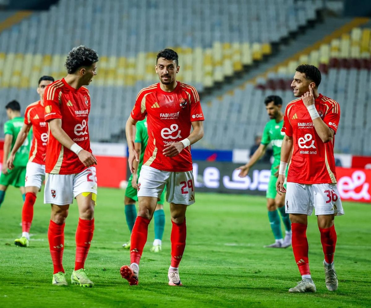 لاعبي النادى الأهلى