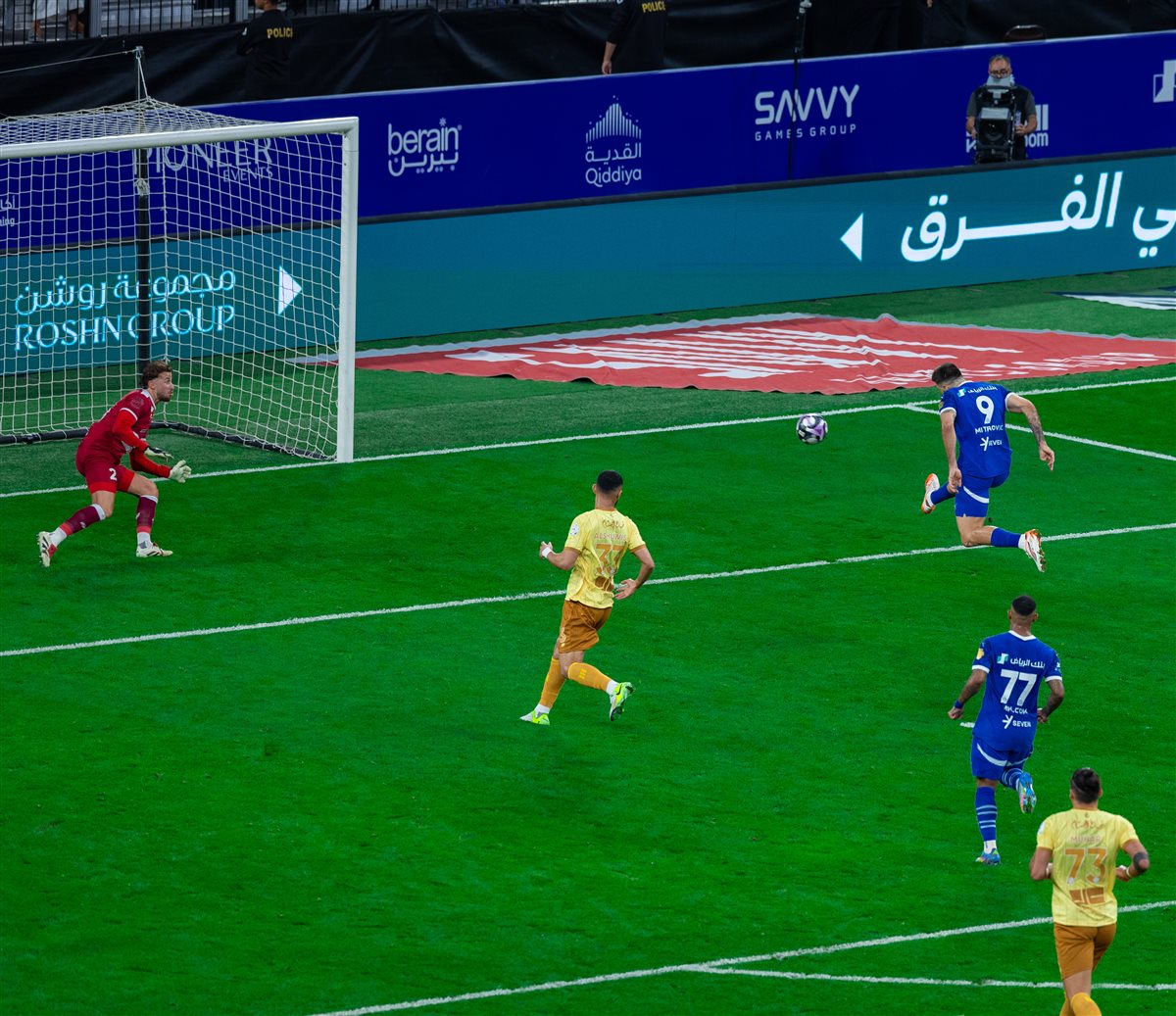 الهلال ضد العروبة