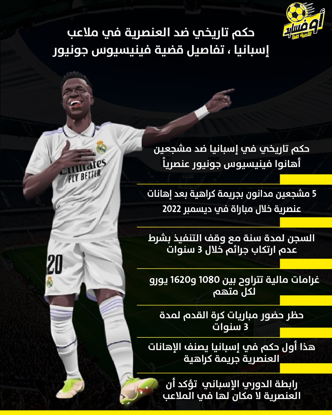 فينسيوس جونيور لاعب ريال مدريد