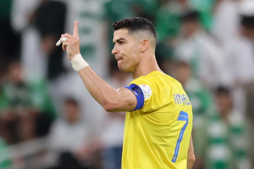 كريستيانو رونالدو نجم النصر السعودي