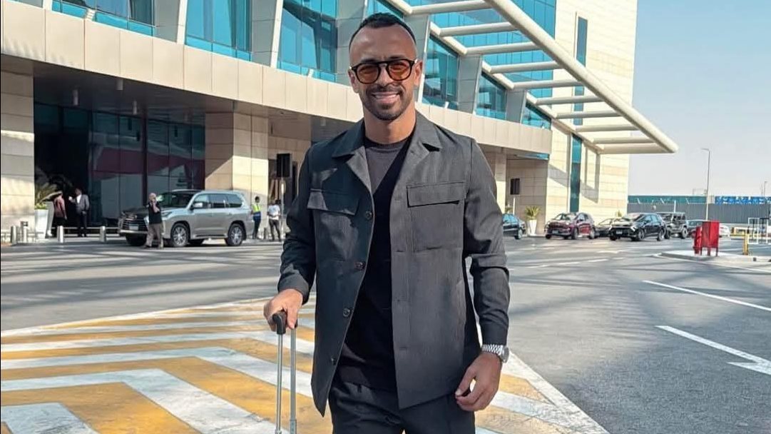 محمد مجدي أفشة لاعب الفريق الأول لكرة القدم بالنادي الأهلي 