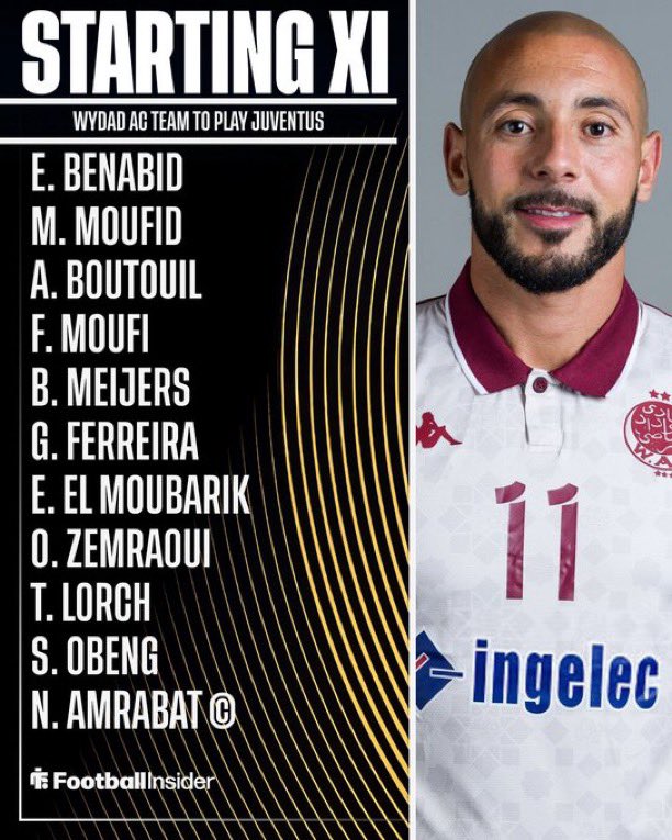 تشكيل الوداد البيضاوي المغربي