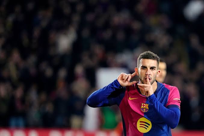 فيران توريس لاعب برشلونة الإسباني 