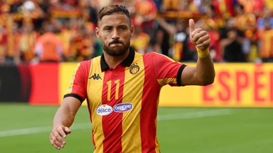 يوسف بلايلي لاعب الترجي التونسي ومنتخب الجزائر 