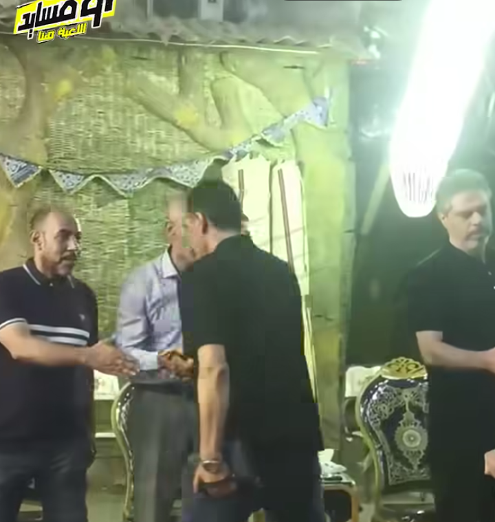 جانب من عزاء والد معتمد جمال