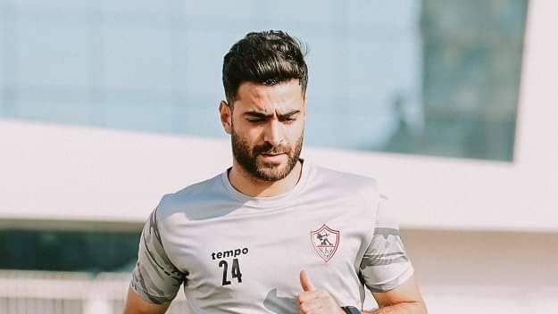 اللاعب التونسي حمزة المثلوثي نجم نادي الزمالك السابق