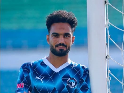 مصطى زيكو لاعب فريق بيراميدز