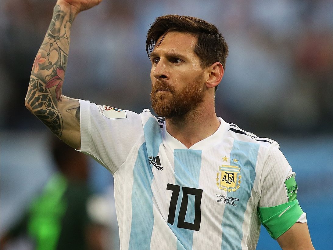 ليونيل ميسي نجم منتخب الأرجنتين وفريق إنتر ميامي الأمريكي