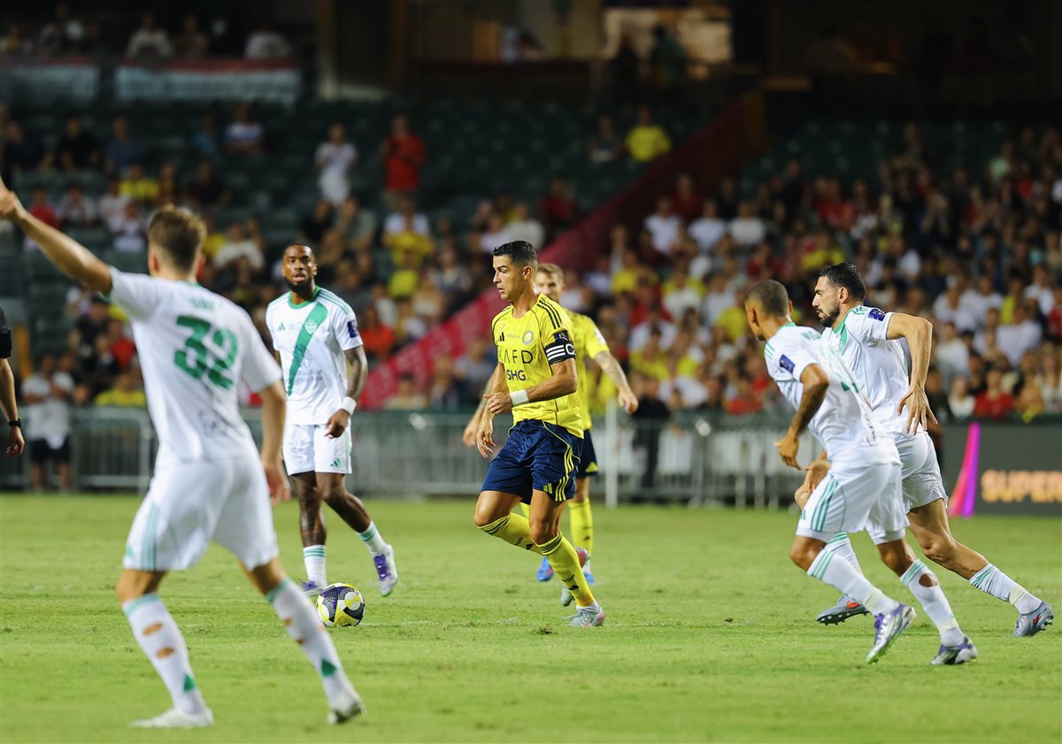 كريستيانو رونالدو نجم النصر ضد الأهلي