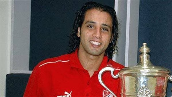 حسن مصطفى لاعب الأهلي والزمالك ومنتخب مصر السابق