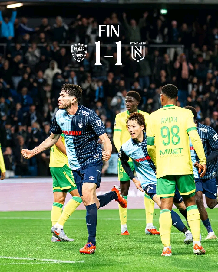 نتيجة نانت ولوهافر