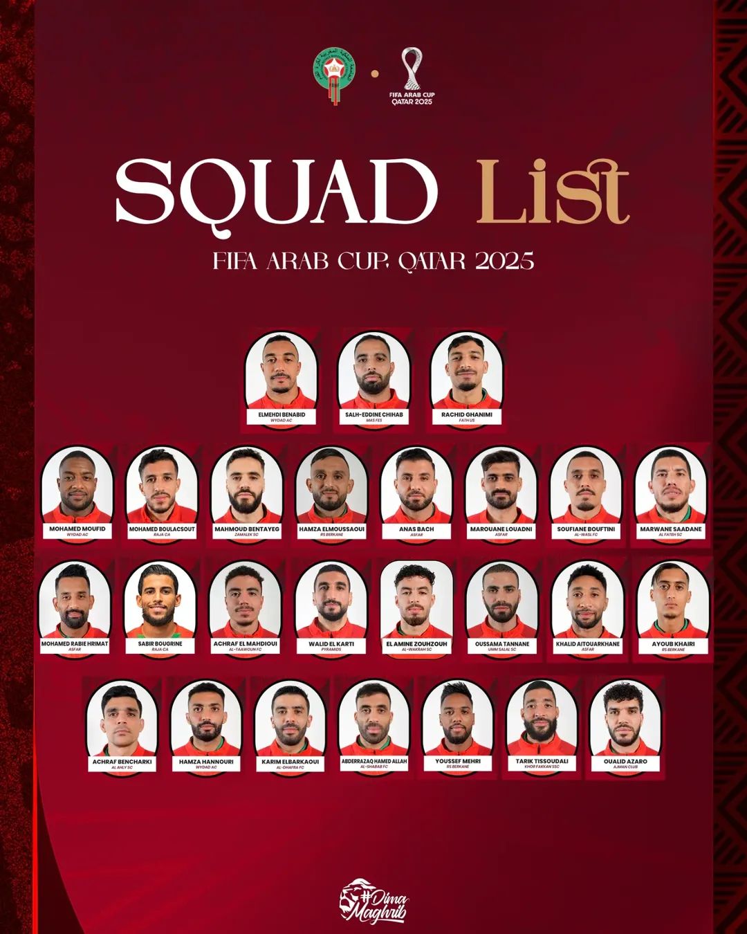 قائمة المغرب