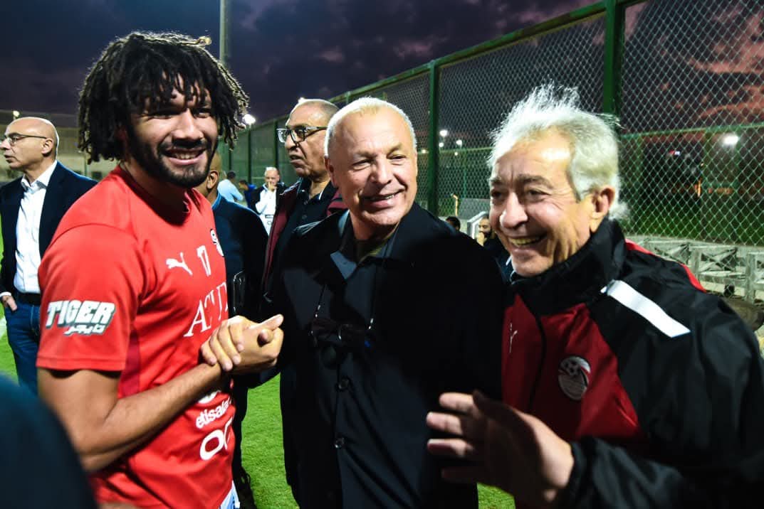 أبوريدة يدعم المنتخب الوطني المشارك في كأس العرب