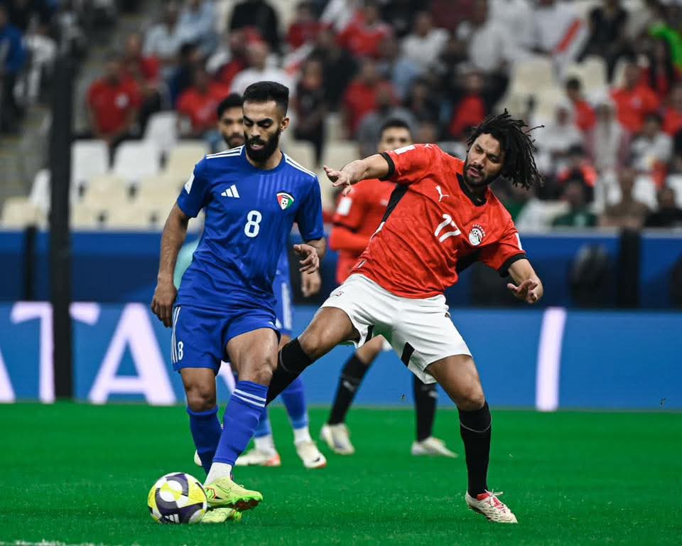 مباراة مصر والكويت في كأس العرب