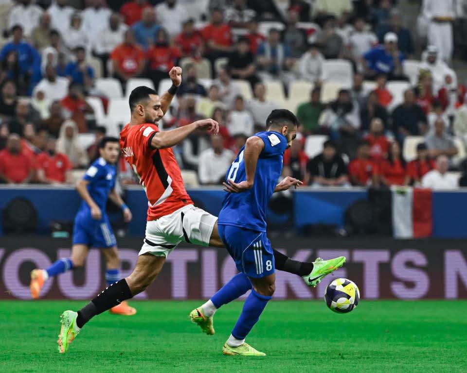 مباراة مصر والكويت في كأس العرب