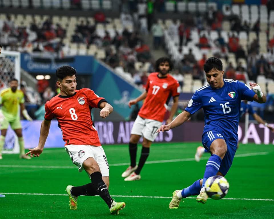 مباراة مصر والكويت في كأس العرب