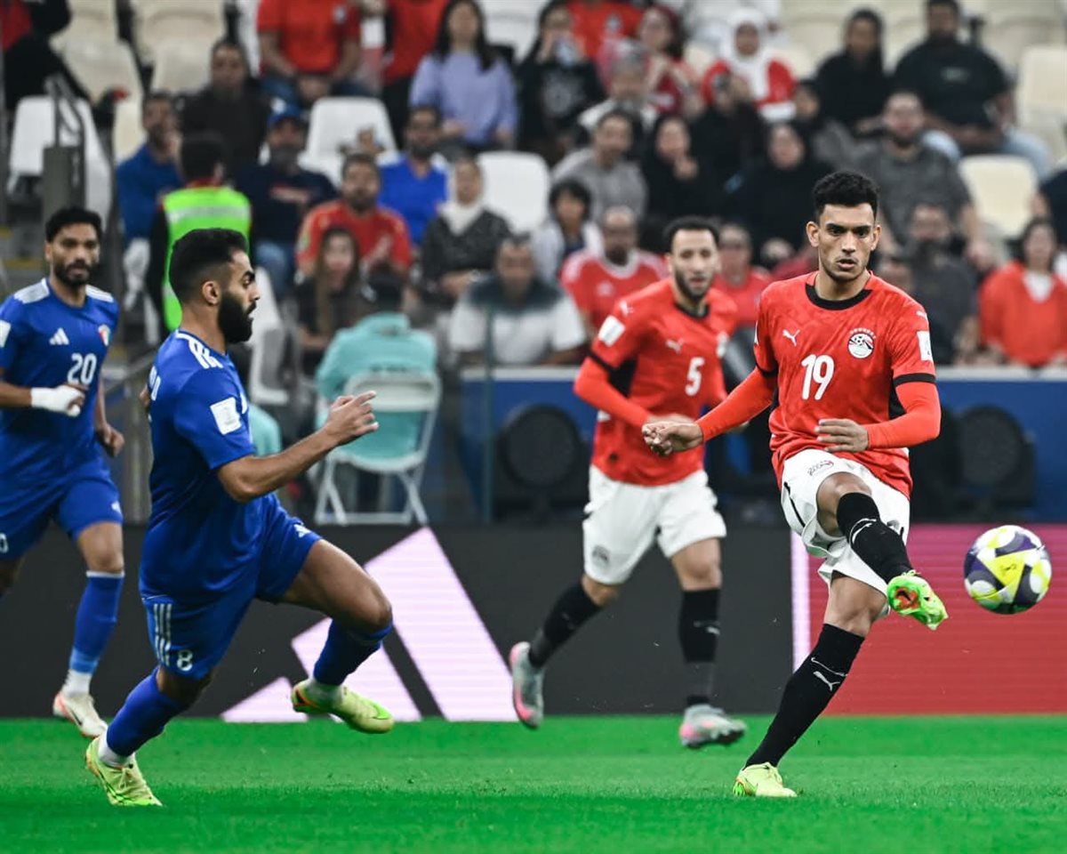 مباراة مصر والكويت في كأس العرب
