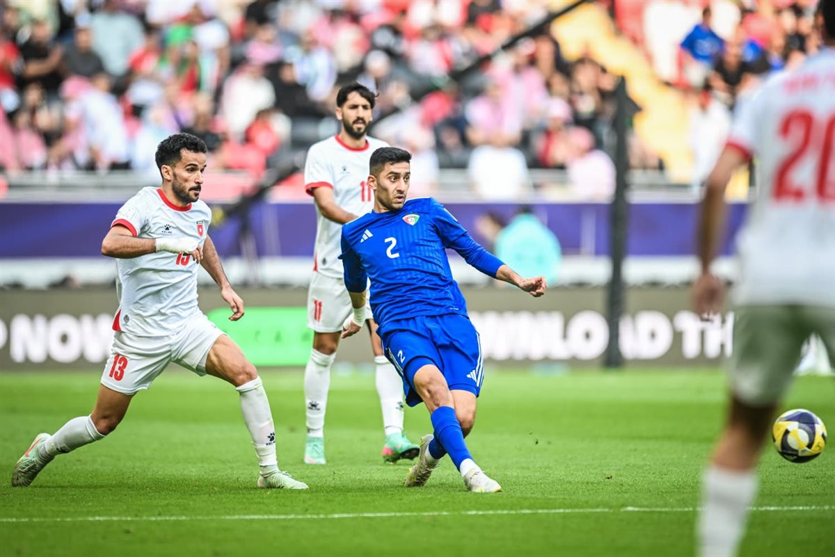 مباراة الأردن والكويت