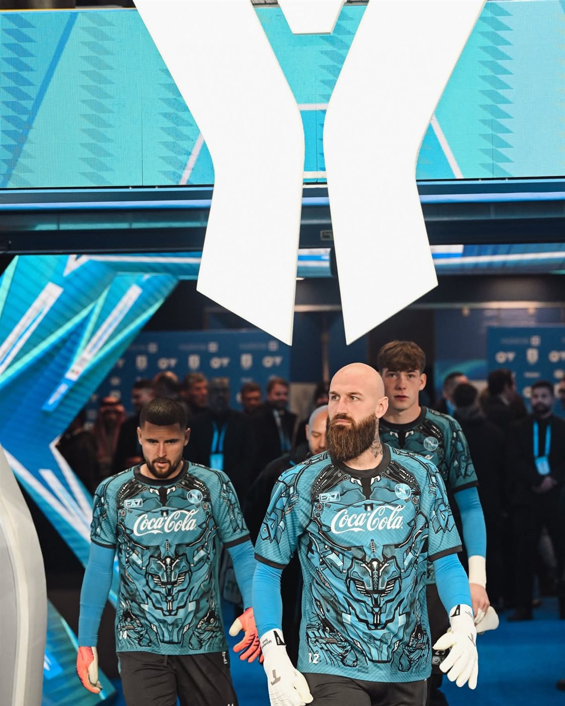 الفريق الأول لكرة القدم بنادي نابولي الإيطالي&nbsp;