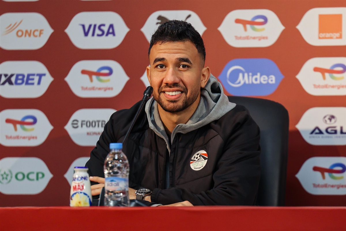 <strong>محمود حسن تريزيجيه لاعب منتخب مصر</strong>