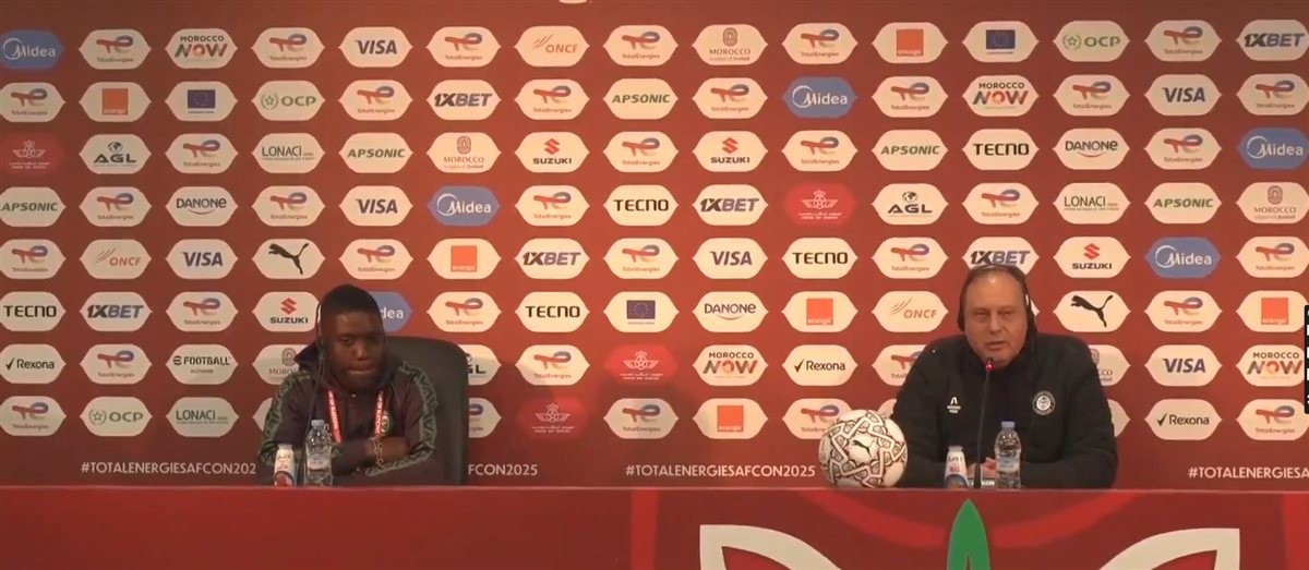 المؤتمر الصحفي لمنتخب زيمبابوي