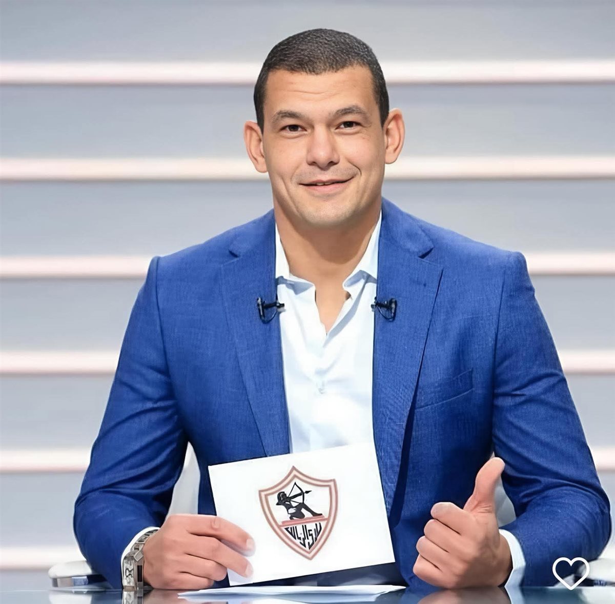 عبد الواحد السيد حارس الزمالك السابق والذي أعتذر مؤخرا عن منصب مدير الكرة بنادي البنك الأهلي&nbsp;