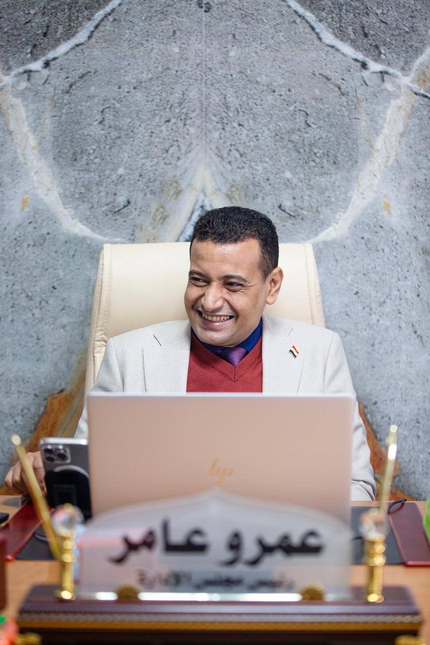 الكاتب الصحفى عمرو عامر رئيس مجلس إدارة وايت ديجيتال