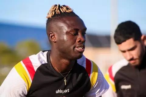 أوجو ستانلي لاعب الفريق الأول لكرة القدم بنادي الترجي الجرجيسي التونسي&nbsp;