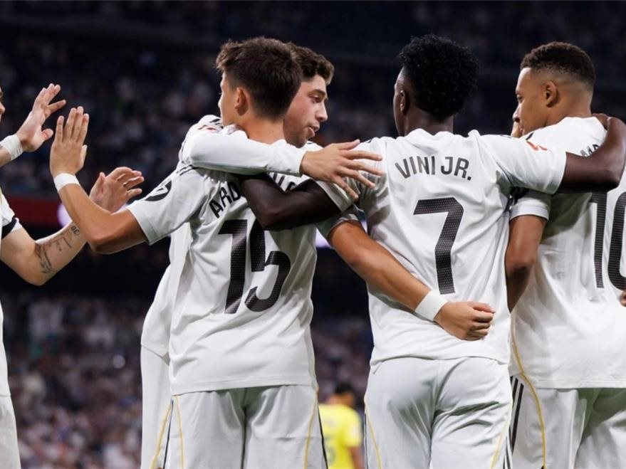 الفريق الأول لكرة القدم بنادي ريال مدريد الإسباني والذي تلقى هزيمة أمام خيتافي بهدف دون رد في إطار بطولة الدوري الإسباني