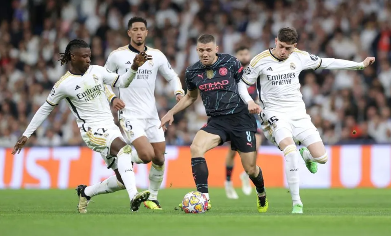 مانشستر سيتي وريال مدريد