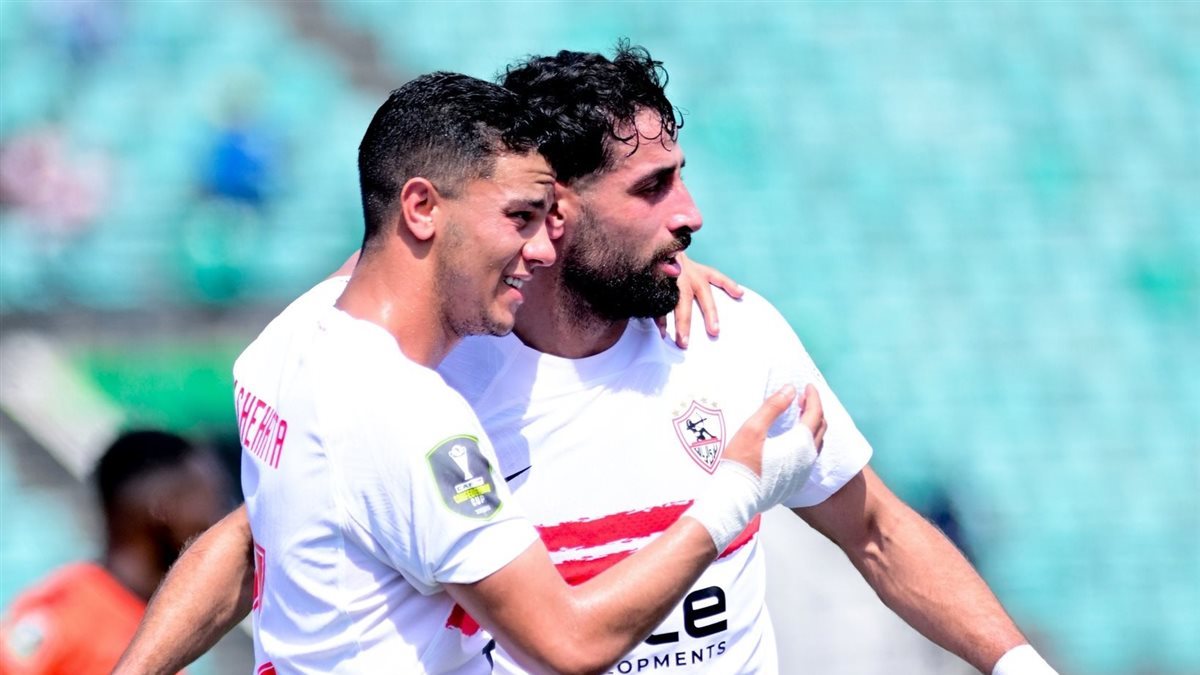 الفريق الأول لكرة القدم بنادي الزمالك والذي يستعد لمواجهة أوتوهو الكونغولي يوم الأحد القادم في تمام الساعة السادسة مساءً بتوقيت القاهرة حيث بطولة كأس الكونفدرالية الإفريقية&nbsp;
