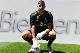 &nbsp;أندري لونين حارس مرمى الفريق الأول لكرة القدم بنادي ريال مدريد الإسباني&nbsp;