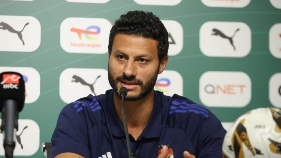 محمد الشناوي حارس مرمى الفريق الأول لكرة القدم بالنادي الأهلي
