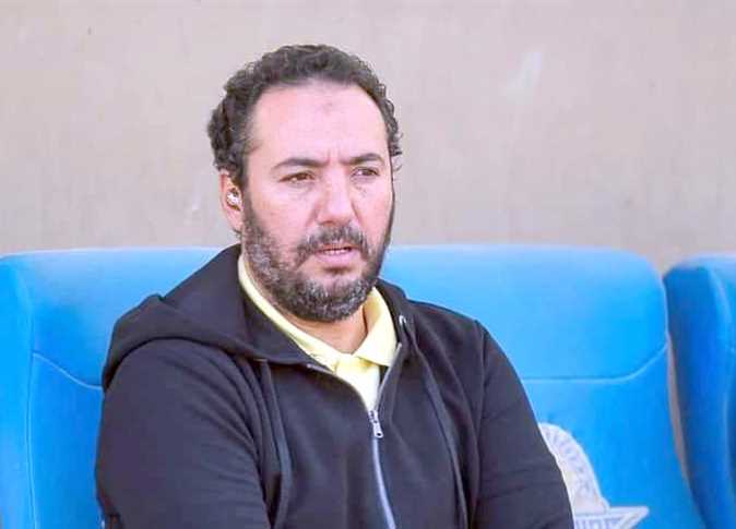 هيثم شعبان المدير الفني للفريق الأول لكرة القدم بنادي حرس الحدود&nbsp;