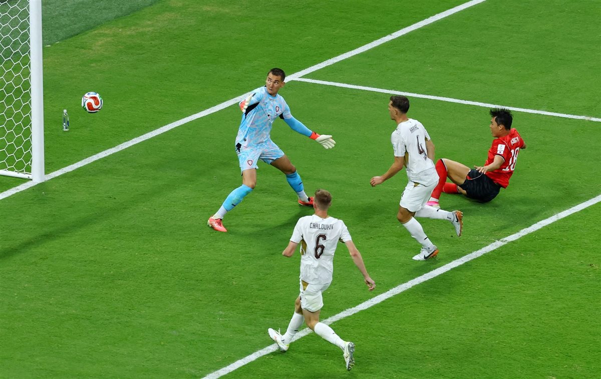 منتخب كوريا الجنوبية الهدف الثانى