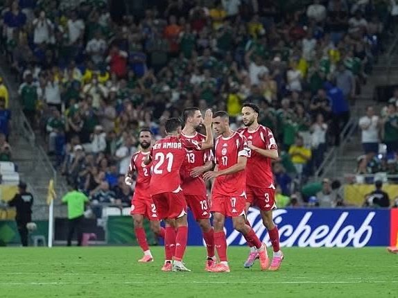 منتخب تونس لكرة القدم والذي يستعد لمواجهة اليابان اليوم الأحد في تمام الساعة السابعة صباحا بتوقيت القاهرة ومكة المكرمة حيث بطولة كأس العالم 2026.