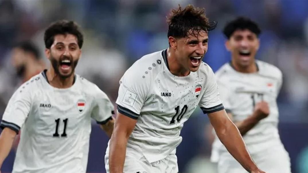 منتخب العراق الأول لكرة القدم والذي يشارك في بطولة كأس العالم 2026 المقامة في الولايات المتحدة الأمريكية وكندا والمكسيك