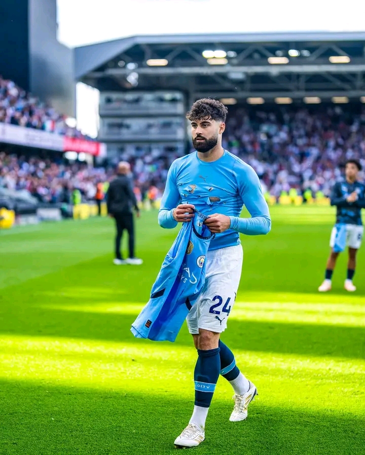يوسكو جفارديول لاعب الفريق الأول لكرة القدم بنادي مانشستر سيتي الإنجليزي&nbsp;