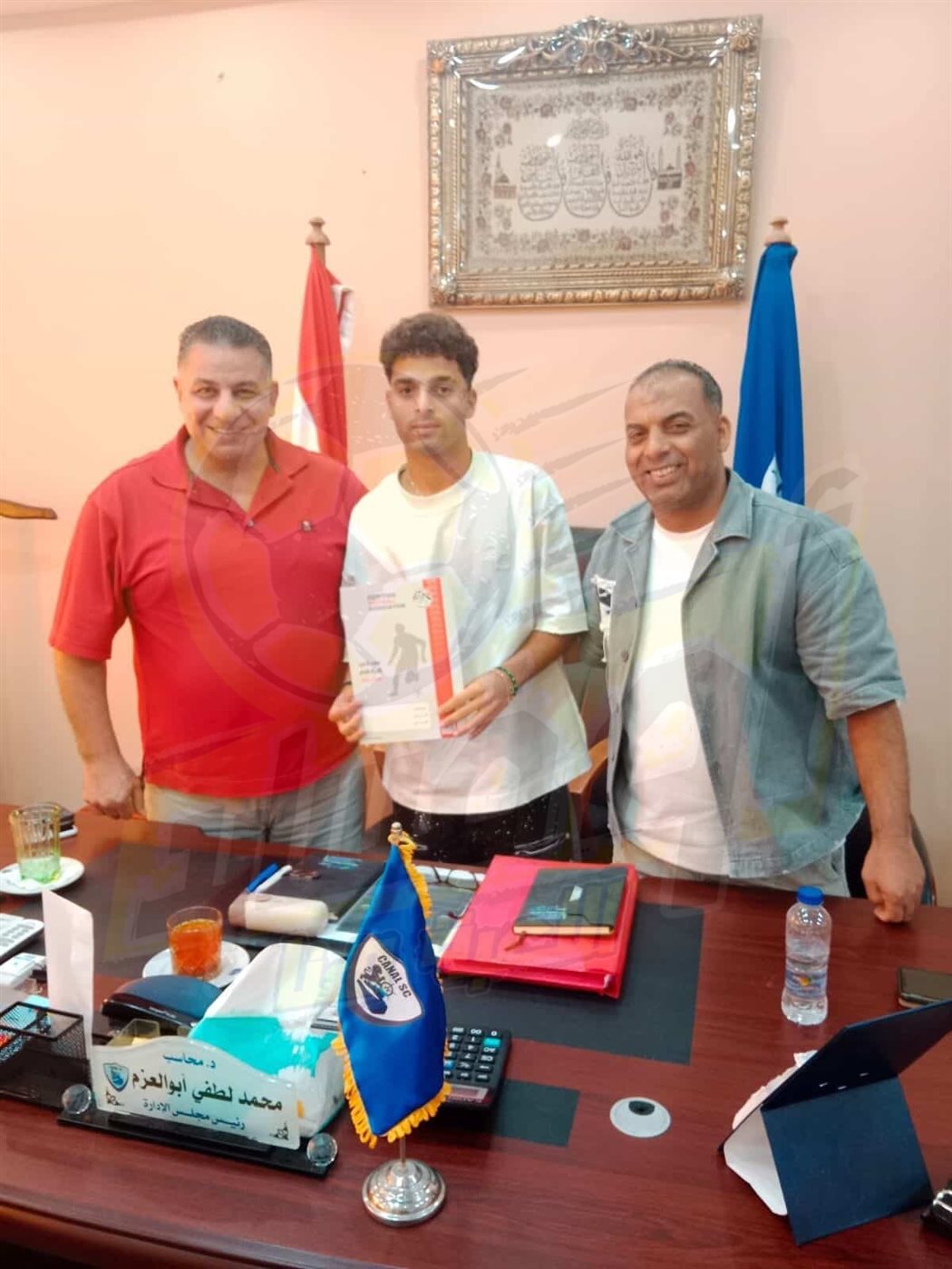 شهاب طاهر لاعب القناة