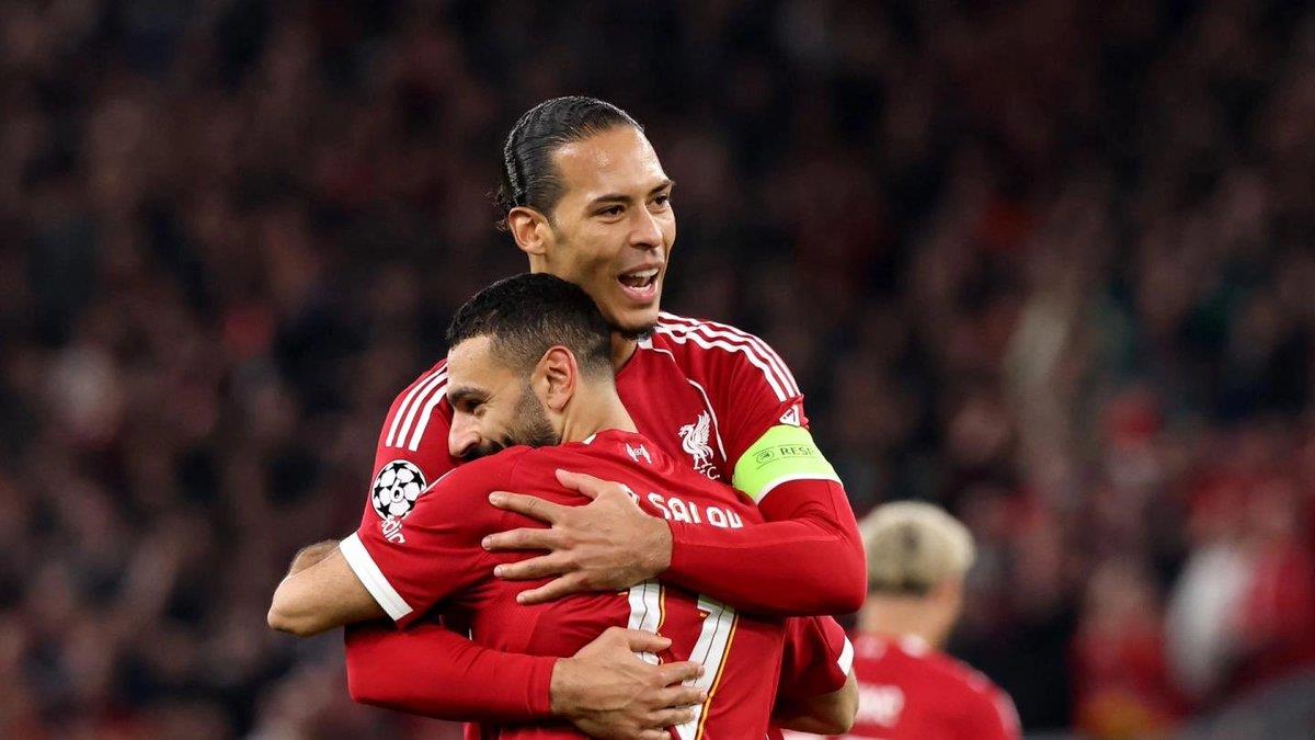 فان دايك ومحمد صلاح