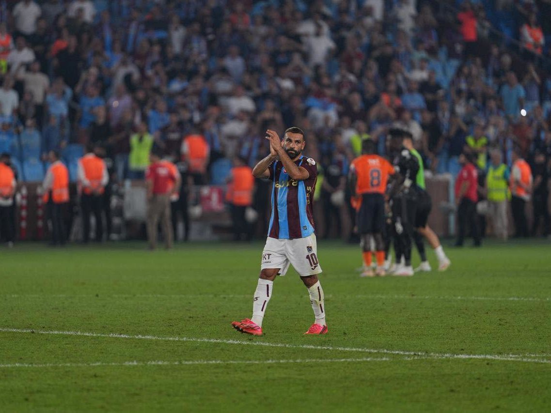 محمد صلاح لاعب الفريق الأول لكرة القدم بنادي طرابزون