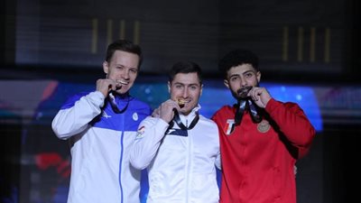 عمر العربي يحقق برونزية جهاز  الحلق في بطولة كأس العالم للجمباز الفني