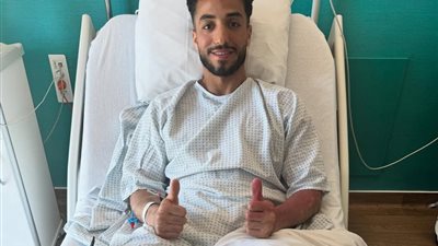 أول تعليق من محمد عبد المنعم بعد إجراء عملية الرباط الصليبي