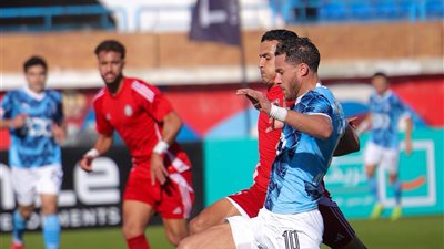 بيراميدز يتقدم على حرس الحدود بهدف علي جبر في الشوط الأول 