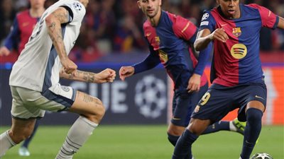 موعد مباراة إنتر ميلان وبرشلونة في دوري أبطال أوروبا والقنوات الناقلة