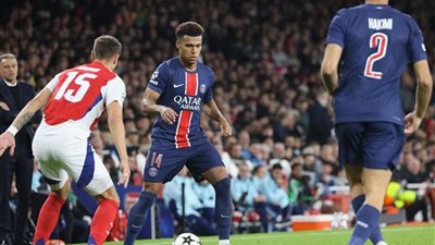 ربع ساعة سلبية بين باريس سان جيرمان وارسنال في دوري أبطال أوروبا