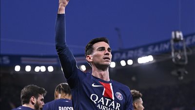 فابيان رويز يسجل الهدف الأول لـ باريس سان جيرمان في شباك آرسنال