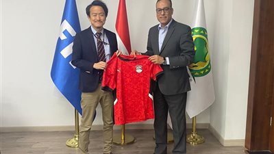 عزام يستقبل مدير مركز الإعلام و الثقافة بالسفارة اليابانية لبحث سبل التعاون 