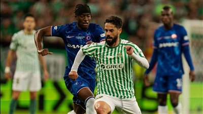 نهائي دوري المؤتمر الأوروبي.. ريال بيتيس يتقدم على تشيلسي بهدف في الشوط الأول